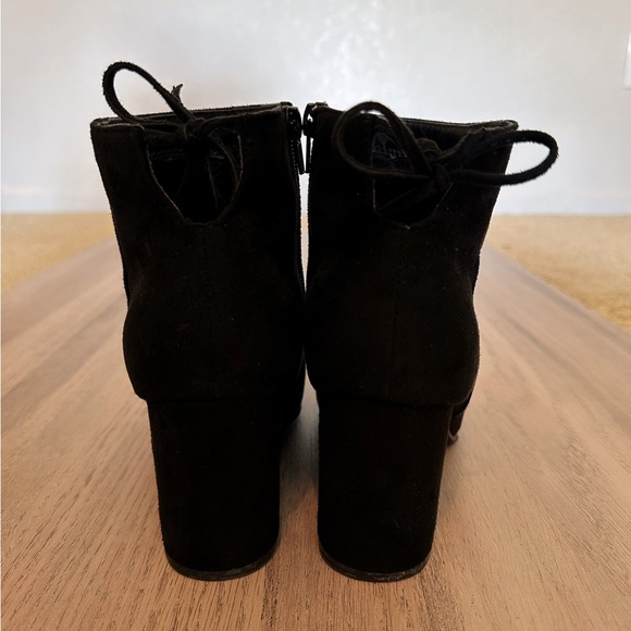 Faux Suede Ankle Boots - Picture 5 of 8
